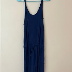 ReoRia Blue Sleeveless Jumpsuit with Relaxed Fit